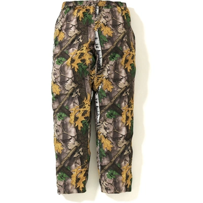 Pre-owned Bape  Forest Camo Track Pants Beige