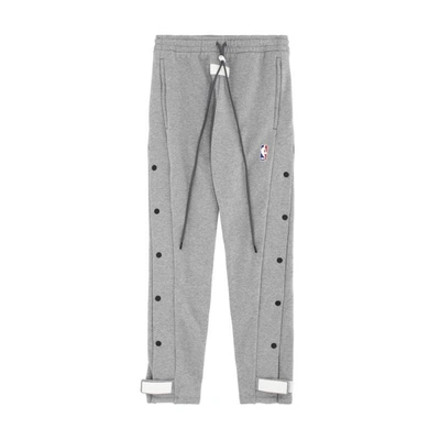 Pre-owned Fear Of God  X Nike Tear Away Pants Dark Grey Heather