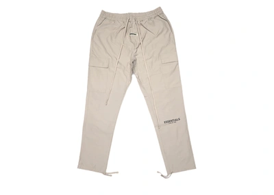 Pre-owned Fear Of God  Essentials Nylon Cargo Pants Tan