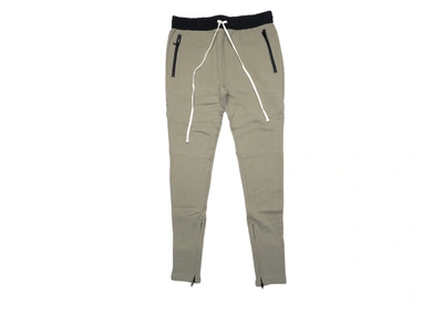 Pre-owned Fear Of God  Essentials Drawstring Pants Silver Sage