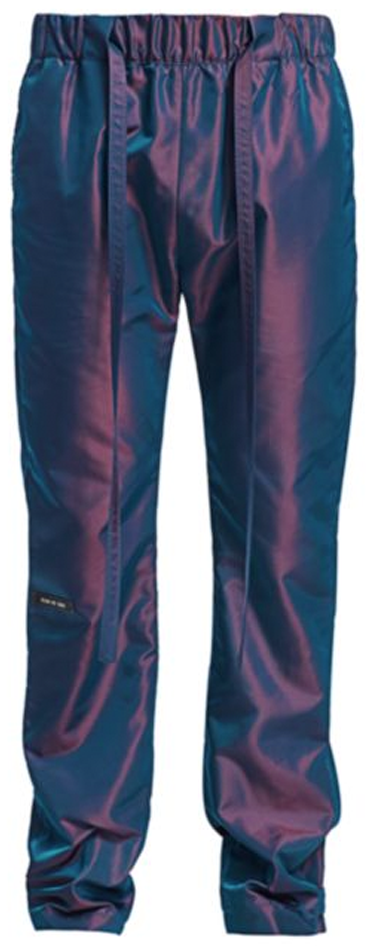 fear of god essentials iridescent nylon track pants