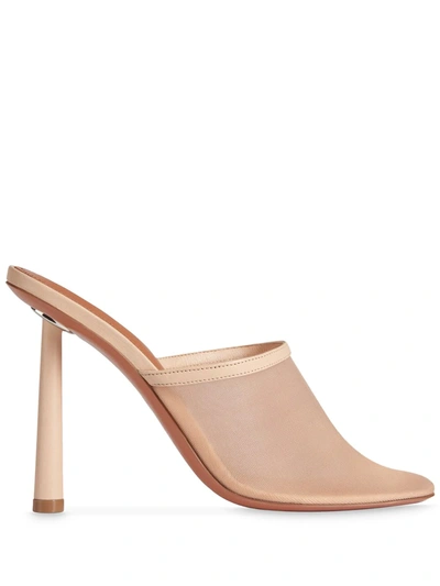 Fenty Meshy 105mm Mules In Neutrals