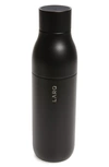 Larq 25 Ounce Self Cleaning Water Bottle In Obsidian Black