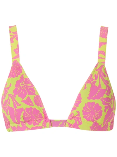 Clube Bossa Paladina Bikini Top In Yellow