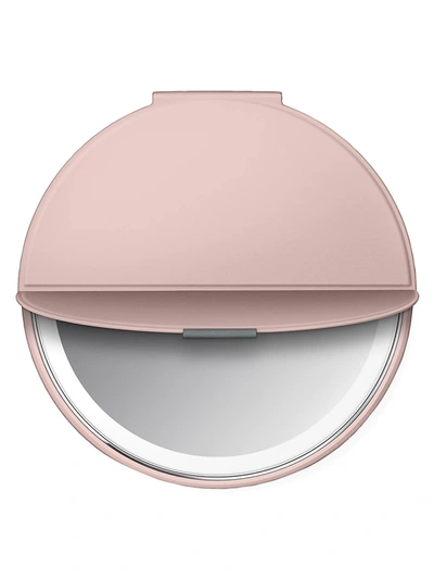 Simplehuman Sensor Mirror Compact Cover In Pink Sand
