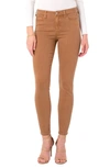 Liverpool Penny Ankle Skinny Jeans In Brown Bay