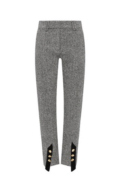 Aje Rebellion Tweed Cropped Pants