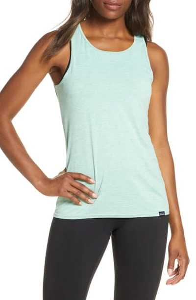 Patagonia Capilene Daily Graphic Tank In Gypsum Green X-dye