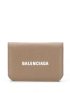 Balenciaga Cash Mini Wallet In Mink