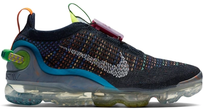 Pre-owned Nike Air Vapormax 2020 Flyknit Deep Royal Blue Multi-color (women's) In Deep Royal Blue/white-multi-color