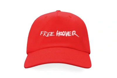 Pre-owned Kanye West  Free Hoover Hat Red