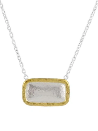 Gurhan 24kt Gold Amulet Pendant Necklace In Silver