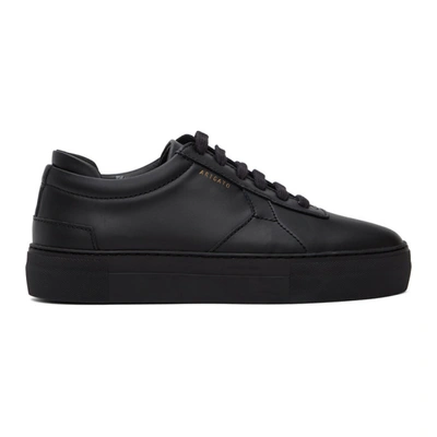 Axel Arigato Leather Platform Sneakers In Blackleath