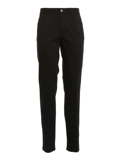 Moncler Gabardine Pants In Black