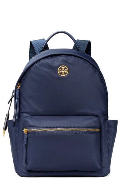 Tory Burch Piper Nylon Backpack In Royal Navy