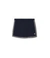 Tory Sport Tennisrock Aus Funktions-piqué Mit Seitenschlitz In Tory Navy