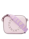 Stella Mccartney Stella Faux Leather Crossbody Shoulder Bag In Purple