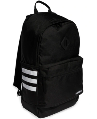 Adidas Originals Adidas Classic Backpack In Black/ White