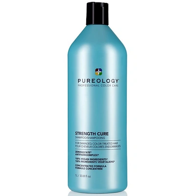 Pureology Strength Cure Strengthening Shampoo For Damaged Color-treated Hair 33.8 Fl oz/ 1000 ml