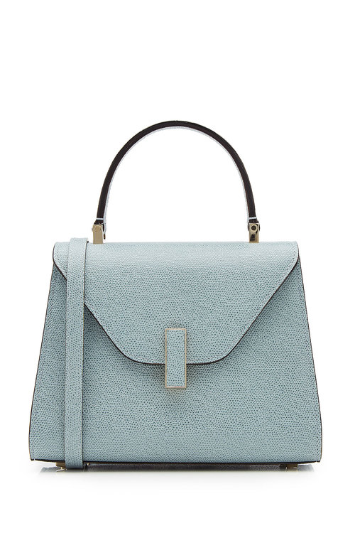 Valextra Leather Tote In Grey | ModeSens
