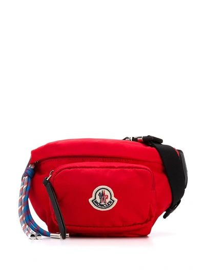 Moncler Felicie Nylon Belt Bag In Red