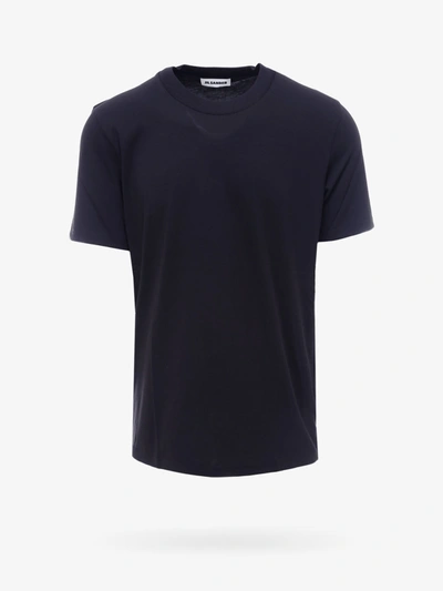 Jil Sander T-shirt In Blue