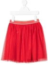 Billieblush Kids' Red Skirt For Girl With Lurex Details