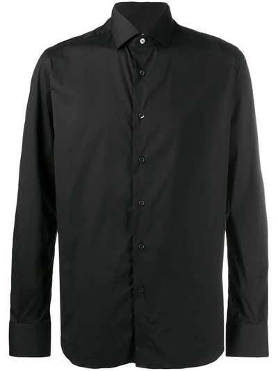 Xacus Slim-fit Shirt In Black
