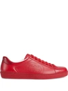 Gucci Men's Ace Sneaker With Interlocking G In Red