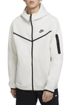 Nike Sportswear Full Zip Tech Fleece Hoodie In Phantom/black