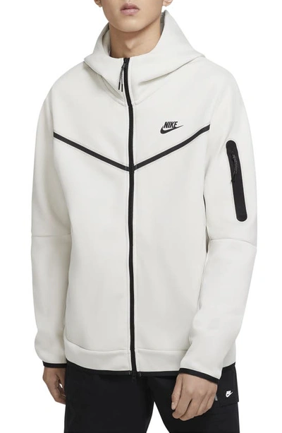 Nike Sportswear Full Zip Tech Fleece Hoodie In Grey