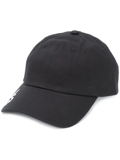 Y-3 Ch1 Stretch Cotton Baseball Hat In Black,white