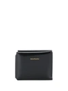 Acne Studios Trifold Card Wallet Black