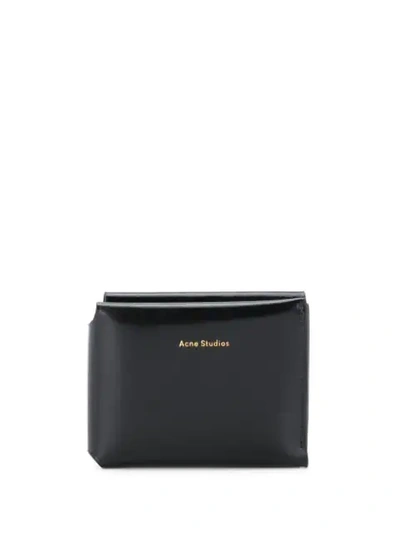 Acne Studios Trifold Card Wallet Black