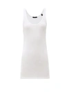 Atm Anthony Thomas Melillo Racerback Micromodal-blend Jersey Tank Top In White