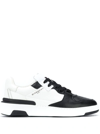 Givenchy Wing Bi-colour Leather Trainers In White