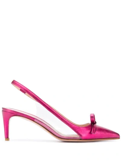 Red Valentino Sandie 60mm Slingback Pumps In Pink