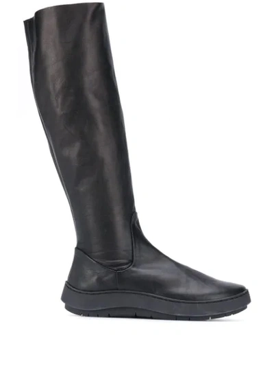 Trippen Whistle Sat Boots In Black