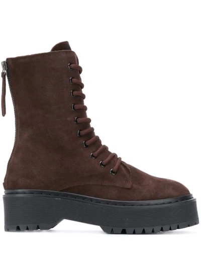 P.a.r.o.s.h Calf-length Boots In Brown