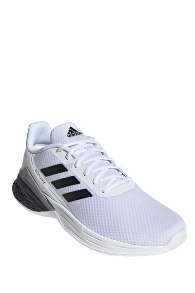Adidas Originals Adidas Men's Response Sr Running Shoes In Cloud White/core Black/glory Grey