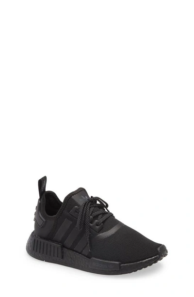 Adidas Originals Adidas Big Kids Nmd R1 Casual Sneakers From Finish Line In Black/black