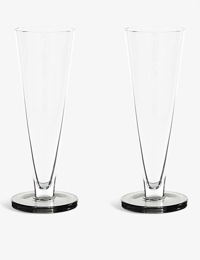 Tom Dixon Puck Flute Glasses Set Of Two