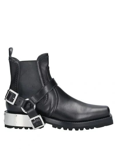 Ermanno Scervino Ankle Boots In Black