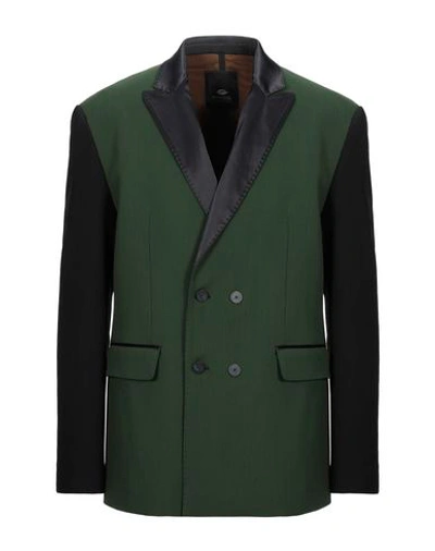 Tom Rebl Suit Jackets In Green