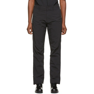 A-cold-wall* Black Rhombus Badge Trousers