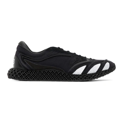 Y-3 Black Runner 4d Sneakers In Black Ftwr