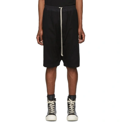 Rick Owens Rick's Pods Shorts In Black