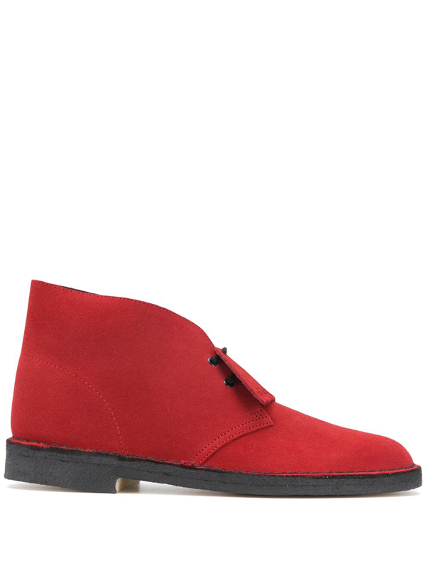 red suede desert boots