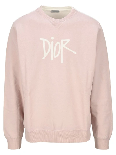 Dior Homme Oversized Sweatshirt In Pink