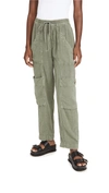 Free People Feelin Good Utility Pull On Pants In Eden